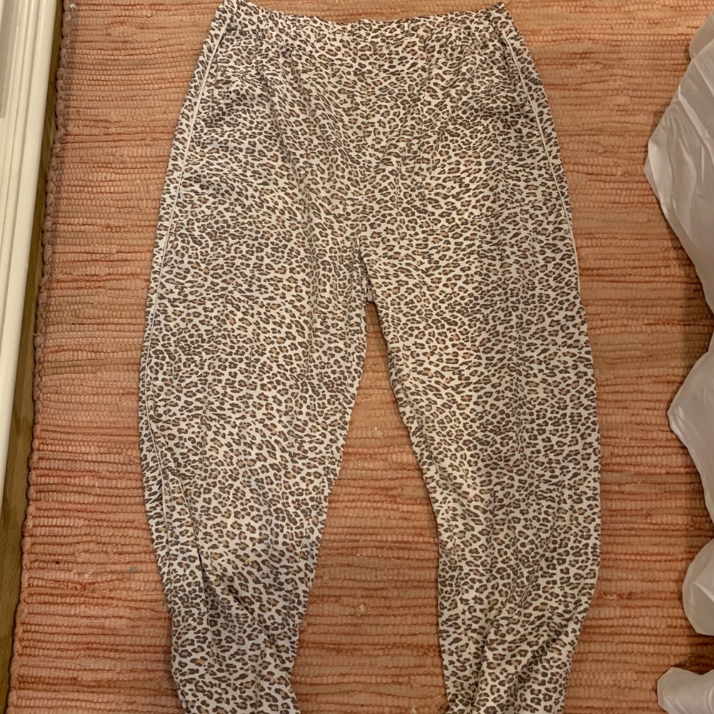 Satin pajama pants